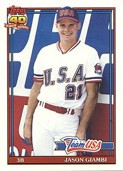 1992 jason giambi Values - MAVIN