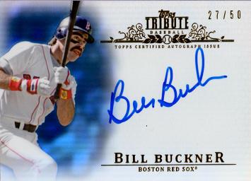 Bill Buckner Autograph Baseball Card