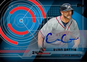 2014 Topps Evan Gattis Autograph Baseball Card