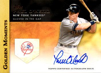 Paul O'Neill Certified Autographed Baseball Card