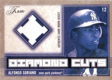 Alfonso Soriano Autographed Baseball Cards