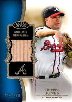 CHIPPER JONES 2002 TOPPS STADIUM CLUB BORN IN THE USA GAME USED JERSEY –  LTDSports