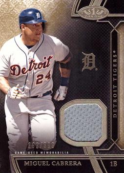 Miguel Cabrera 2003 Bowman Futures Game Relic Game Used Jersey Card 91903