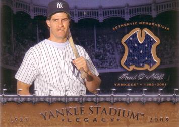 In recognition of Paul O'Neill having his #21 retired at Yankee Stadium  today. : r/baseballcards