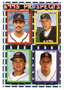 1995 Topps Eddie Perez Rookie Card