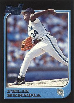 1997 Bowman Felix Heredia Rookie Card