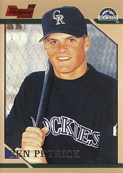 1996 Bowman Ben Petrick Rookie Card