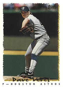 1995 Topps Dave Veres Rookie Card